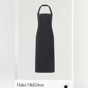 ODD MUSE The Ultimate Muse Halter Neck Midi Dress - Navy